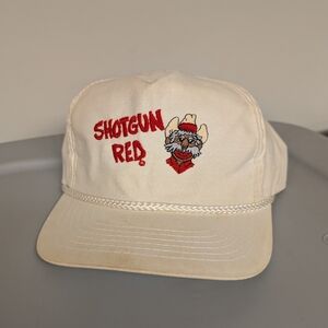 Vintage Shotgun Red Snapback